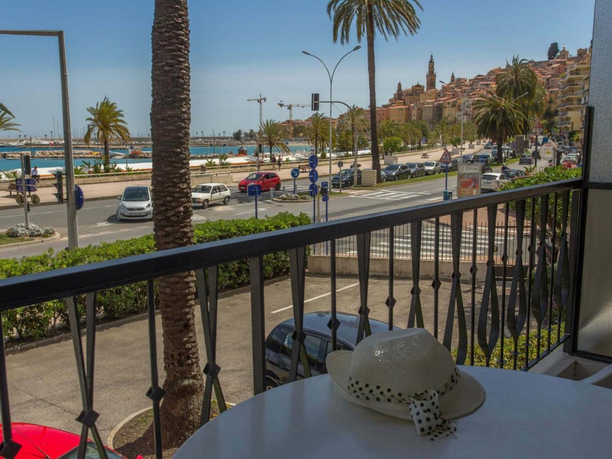 Studio Moderne Avec Terrasse Proche Plages Et Centre, Wifi Gratuit - Fr-1-196-216 Menton Exteriör bild