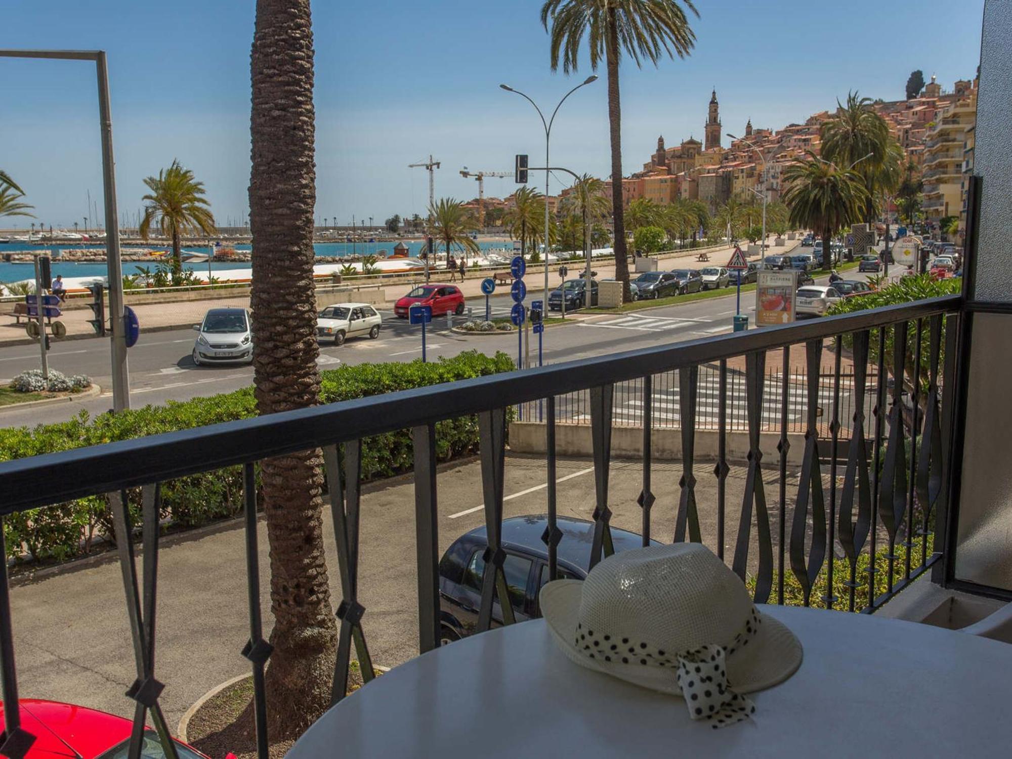 Studio Moderne Avec Terrasse Proche Plages Et Centre, Wifi Gratuit - Fr-1-196-216 Menton Exteriör bild
